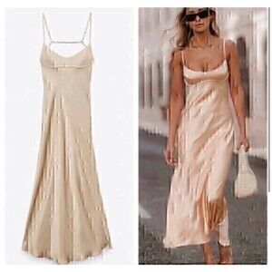 Zara cutout midi dress